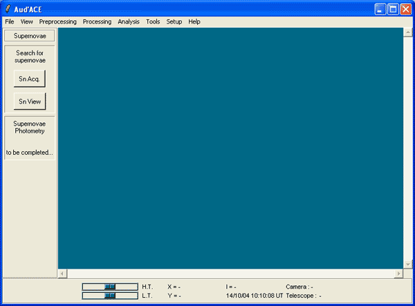 Audela Supernovae Search Tool